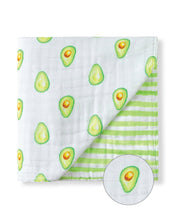 Avocado Organic Cotton Snug Blanket for Home or On the Go