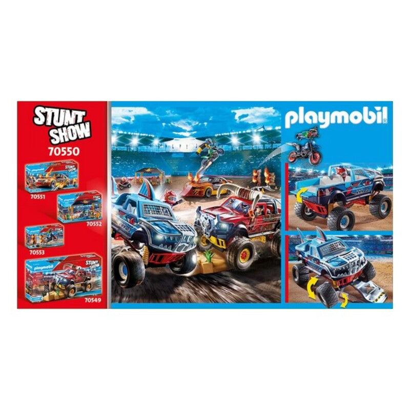 45 pcs Monster Truck Shark Playmobil 70550 