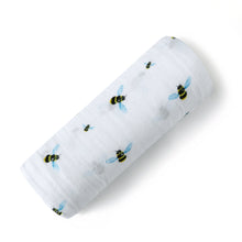 Bee Soft Organic Cotton Swaddle for Home or On the Go
