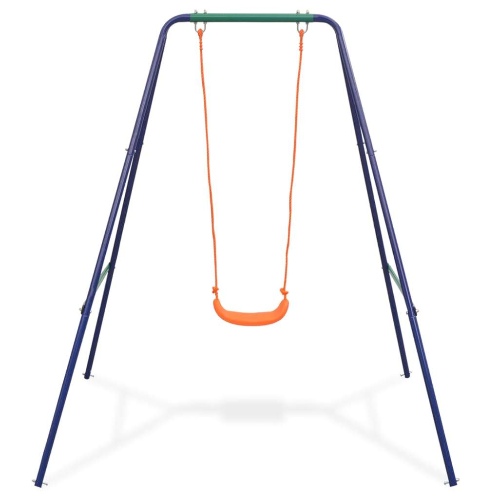 Orange 2-in-1 Single Ergonomically-Designed Swing and Toddler Swing