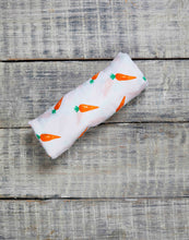 Carrot Soft Organic Cotton Swaddle for Home or On the Go