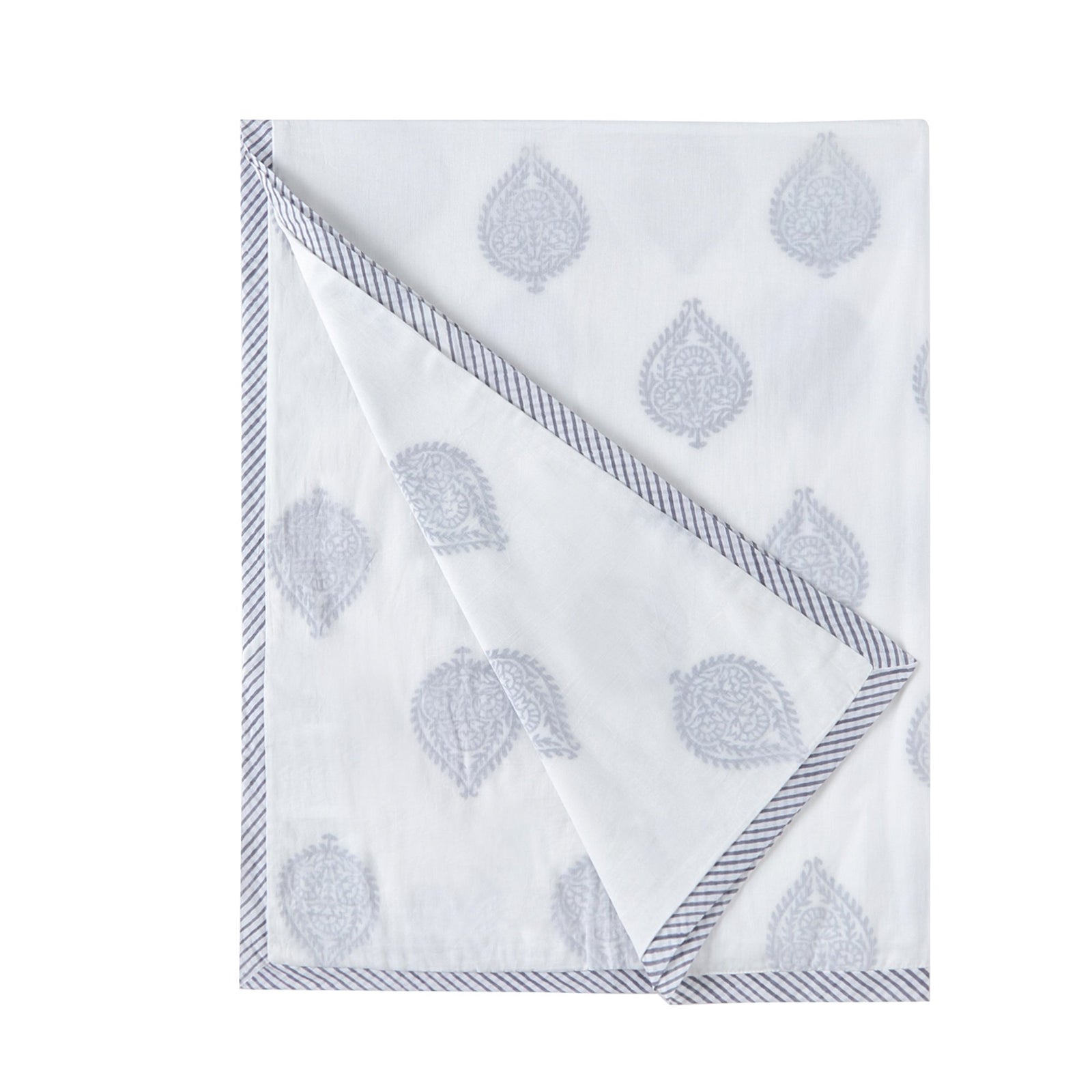 Fort Blue Cotton Sewn Dohar Baby Blanket Collection