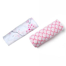 Sakura Soft Organic Cotton Swaddle Set for Home or On the Go