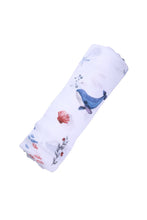 Under The Sea Soft Organic Cotton Swaddle for Home or On the Go